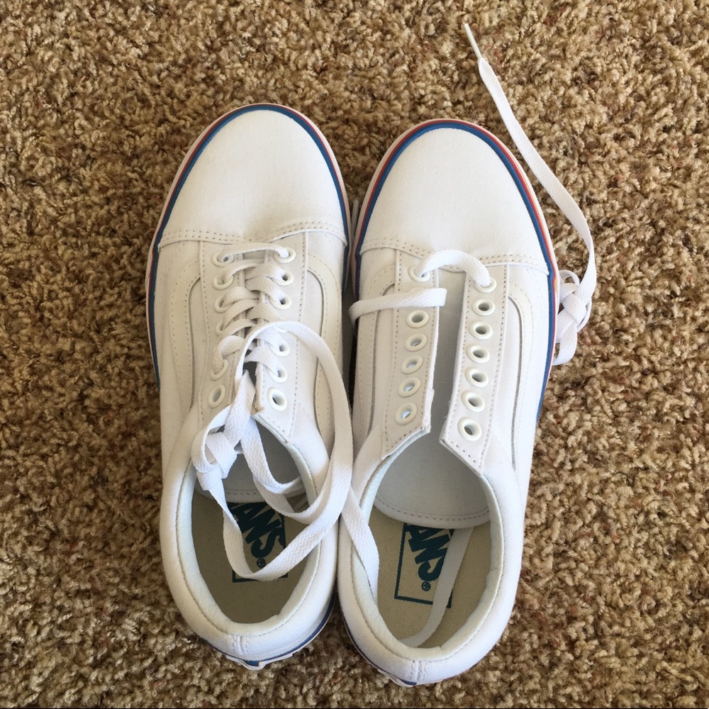 Vans Rainbow Foxing Old Skool never worn